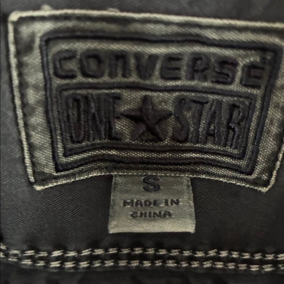 Converse Blue One Star Black Label Shirt Sz Small - Picture 2 of 7